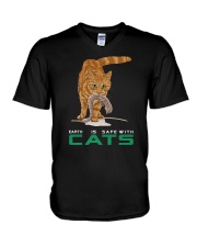 CAT V-Neck T-Shirt thumbnail