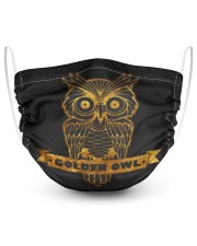 owl 2 Layer Face Mask - Single thumbnail