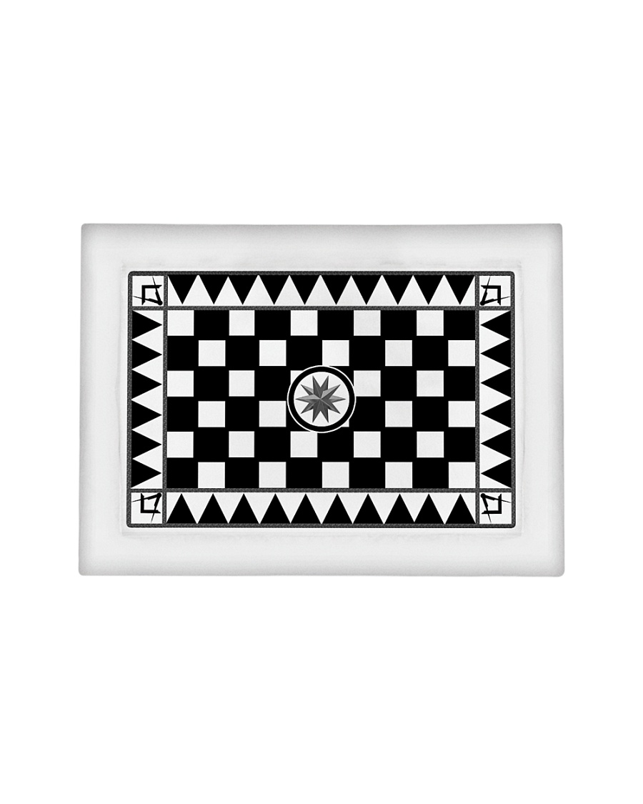 Masonic Tessellated Pavement Pillow Sham - Standard
