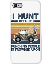  i hunt because punching  Phone Case tile