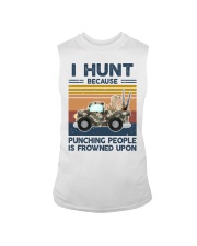  i hunt because punching  Sleeveless Tee tile