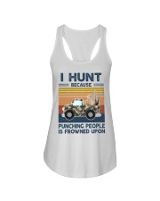  i hunt because punching  Ladies Flowy Tank tile