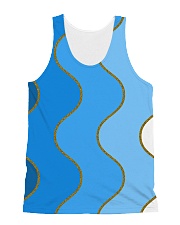 Beach Waves All-over Unisex Tank thumbnail