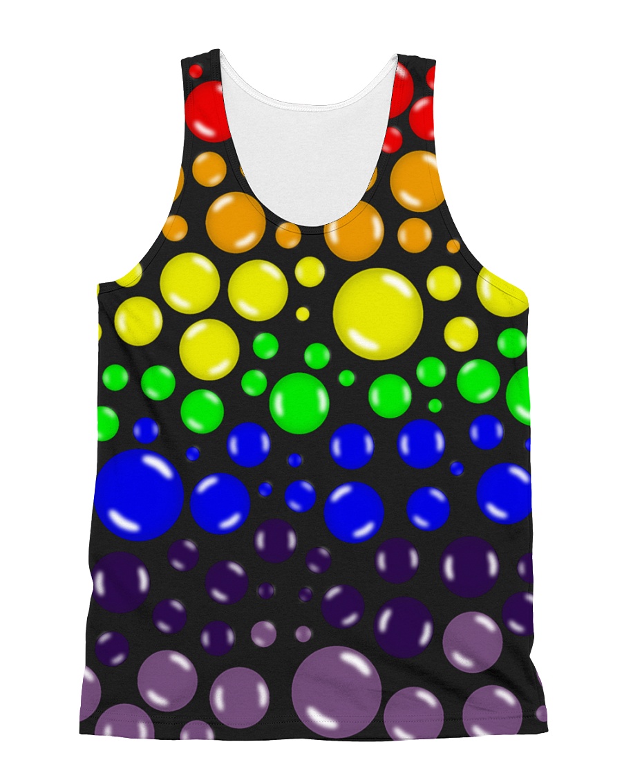 Pride Bubbles All-over Unisex Tank