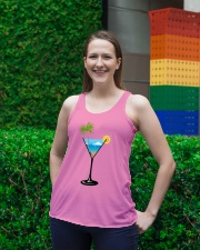 SUMMER IN A GLASS Ladies Flowy Tank lifestyle-bellaflowy-tank-front-2