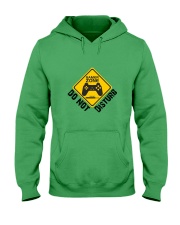 Gamer zone: Do not disturb Hooded Sweatshirt front