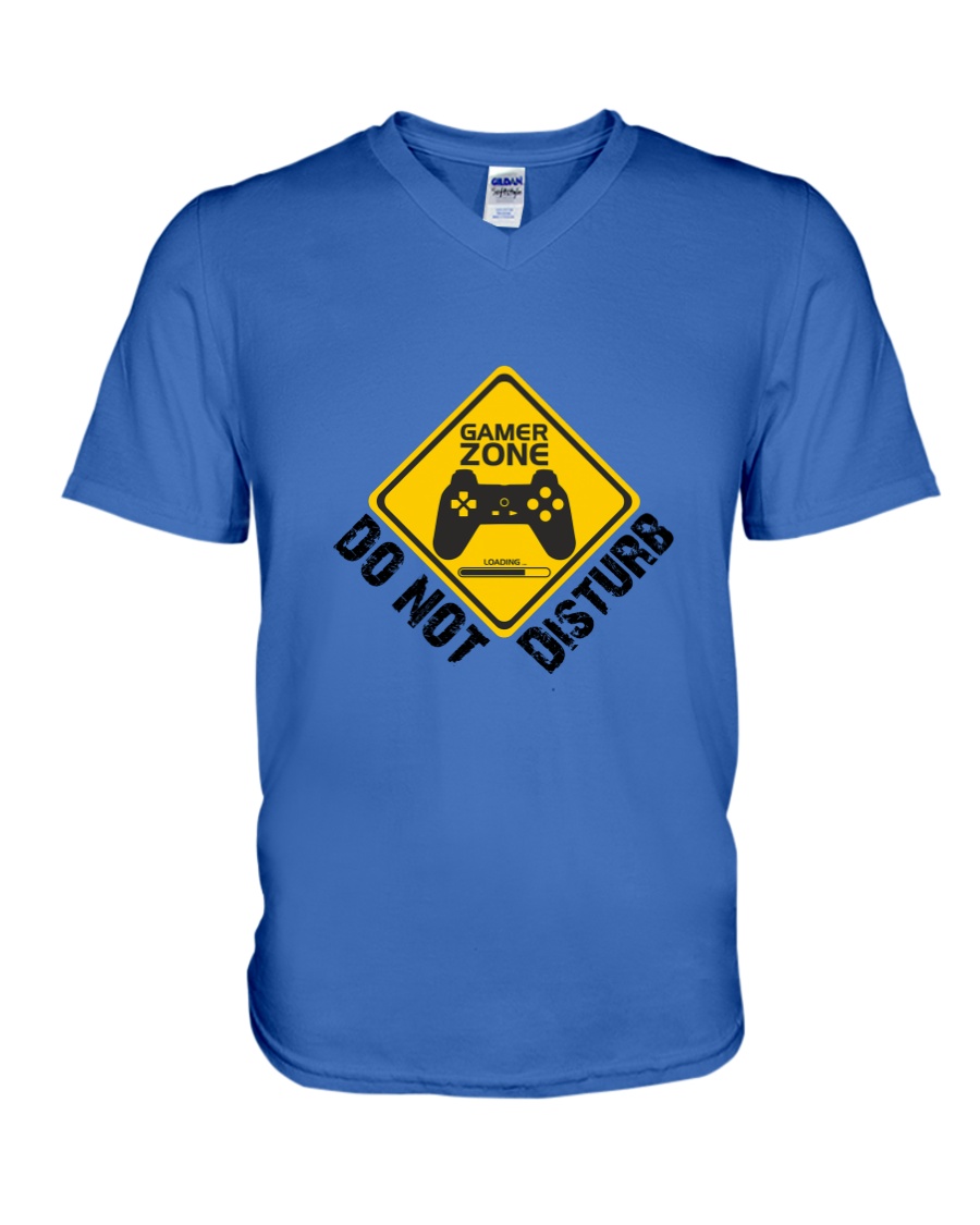 Gamer zone: Do not disturb V-Neck T-Shirt