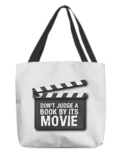 Don't judge the book by its movie All-over Tote thumbnail