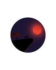 A WILD NIGHT Circle Magnet front