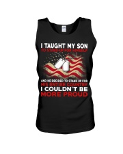 I taugh my son Unisex Tank thumbnail