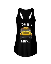 I DRIVE A SCHOOL BUS Ladies Flowy Tank thumbnail