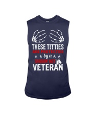 THESE TITTIES ARE PROTECTED BY A VETERAN Sleeveless Tee thumbnail