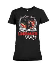 Lineman's Wife Premium Fit Ladies Tee thumbnail