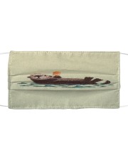 Otter Face Cloth face mask front