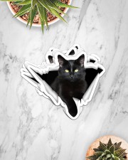 Black cat Crack Sticker - 8 pack (Horizontal) aos-sticker-8-pack-horizontal-lifestyle-front-06