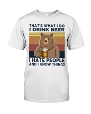 Bear That's What I Do Premium Fit Mens Tee tile