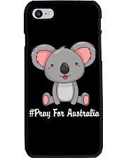 KOALA PRAY FOR AUSTRALIA Phone Case tile