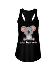 KOALA PRAY FOR AUSTRALIA Ladies Flowy Tank tile