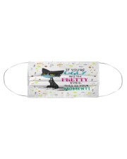 This is your moment Cloth face mask aos-face-mask-coverlet-lifestyle-front-01