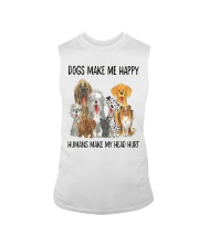 Dog make me happy 2 Sleeveless Tee tile