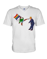 Limited Edition Tiny Hand V-Neck T-Shirt tile