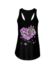 KOALA PURPLE FLOWER Ladies Flowy Tank tile