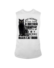 Black cat Mom Sleeveless Tee tile