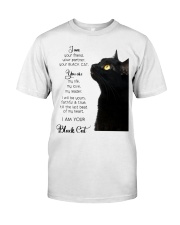 Im Your Friend Your Partner Your Black Cat Premium Fit Mens Tee tile
