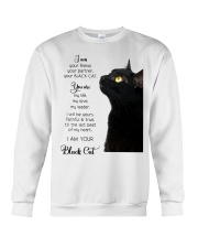 Im Your Friend Your Partner Your Black Cat Crewneck Sweatshirt tile