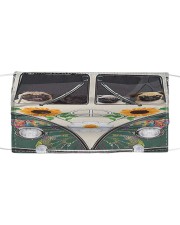 Pug Peace Bus Cloth face mask front