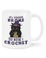 BLACK CAT BROOM BROKE Mugs tile