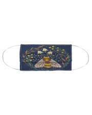 BEE NIGHT FLOWER FACE Cloth face mask aos-face-mask-coverlet-lifestyle-front-01