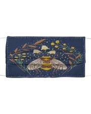BEE NIGHT FLOWER FACE Cloth face mask front