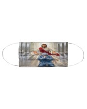 JESUS BLESS OUR HEALTHCARE HEROES FACE Cloth face mask aos-face-mask-coverlet-lifestyle-front-01