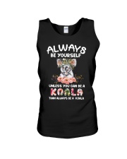 ALWAY BE YOURSELF UNLESS YOU CAN BE A KOALA Unisex Tank tile