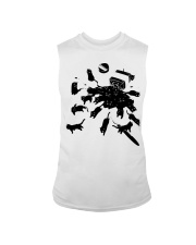 Ink Black cat Sleeveless Tee tile