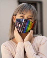 LGBT Flag Face Cloth face mask aos-face-mask-lifestyle-17