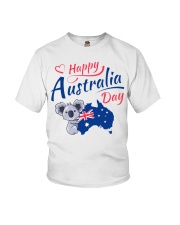 KOALA HAPPY AUSTRALIA DAY Youth T-Shirt tile