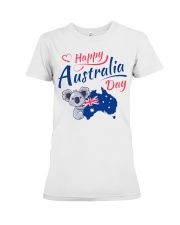 KOALA HAPPY AUSTRALIA DAY Premium Fit Ladies Tee tile