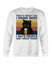 Cat That's What I Do Crewneck Sweatshirt tile