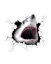 Shark Crack Sticker - Single (Vertical) front
