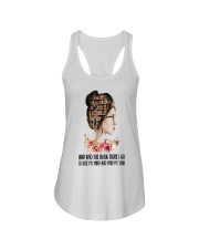 And into the book store Ladies Flowy Tank tile