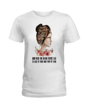 And into the book store Ladies T-Shirt tile