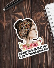 And into the book store Sticker - Single (Vertical) aos-sticker-single-vertical-lifestyle-front-05