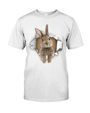 RABBIT IN POCKET Premium Fit Mens Tee tile