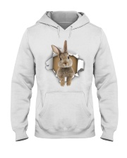 RABBIT IN POCKET Hooded Sweatshirt tile