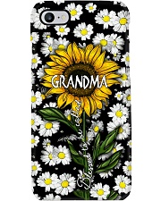 Blessed To be Called Grandma Face Phone Case tile