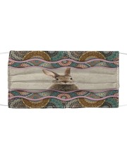 RABBIT BOHO FACE Cloth face mask front