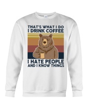 Bear That's What I Do Crewneck Sweatshirt tile