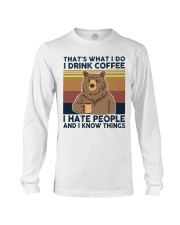 Bear That's What I Do Long Sleeve Tee tile